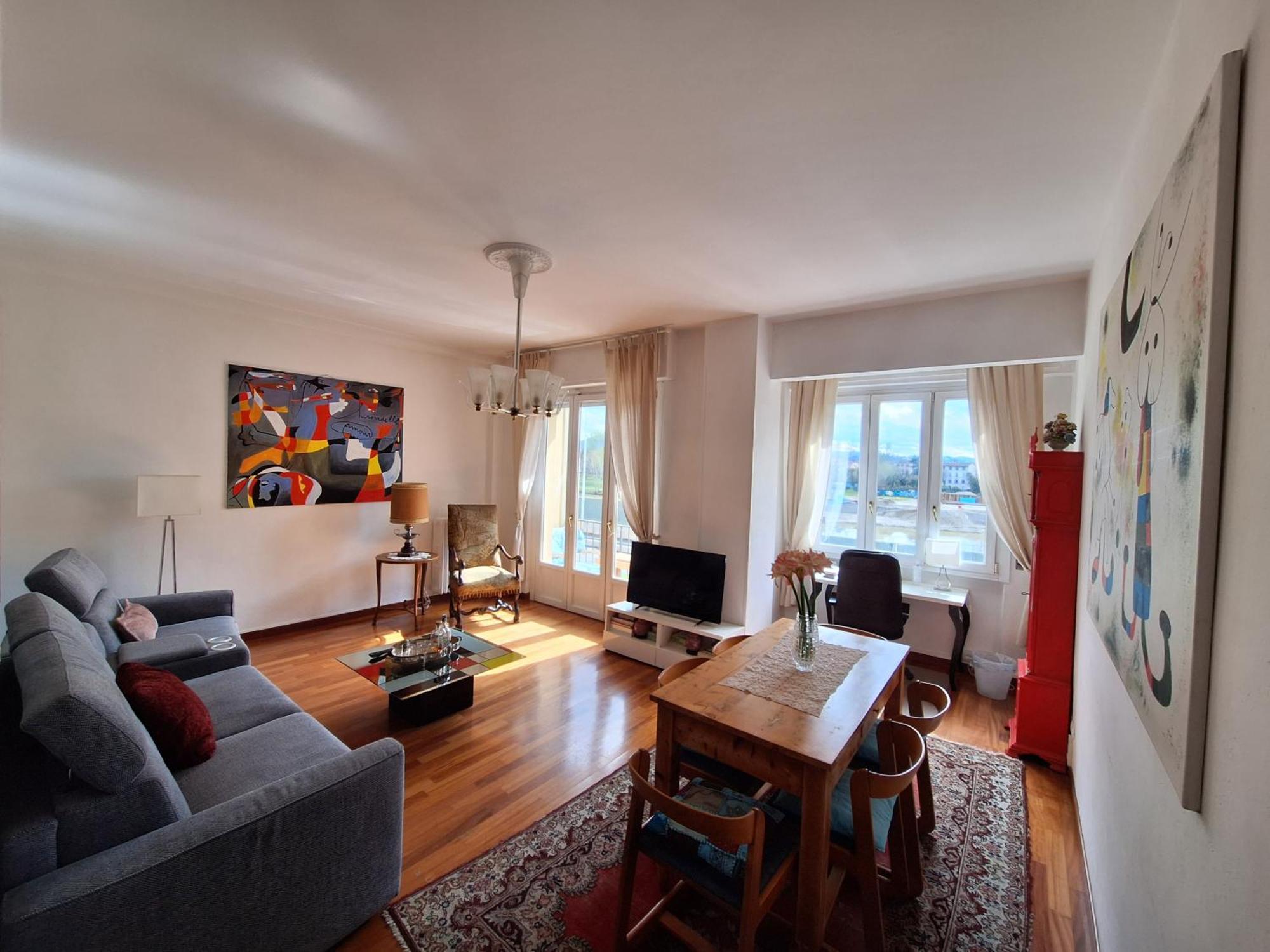 Arno River View Apartment Terraces, Free Parking Florenz Exterior foto